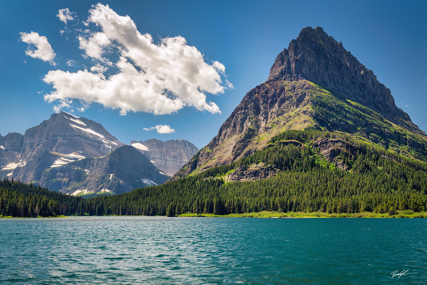 Mount Grinnell Glacier National Park Montana