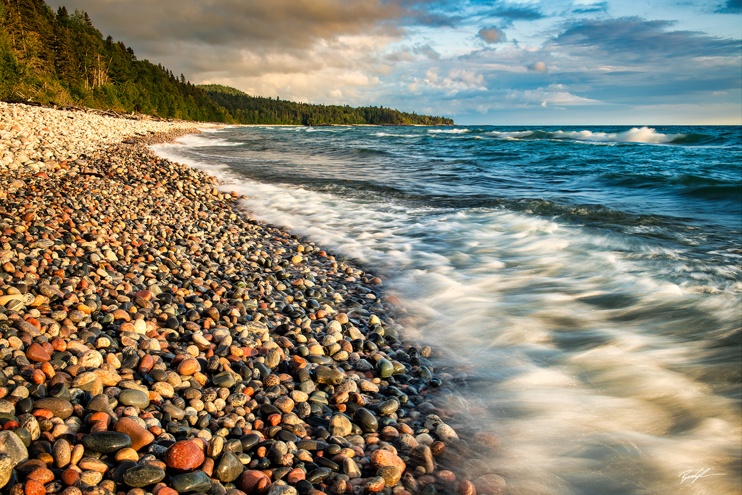 Pebble Beach Lake Superior Ontario, Canada