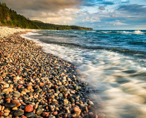 Pebble Beach Lake Superior Ontario, Canada