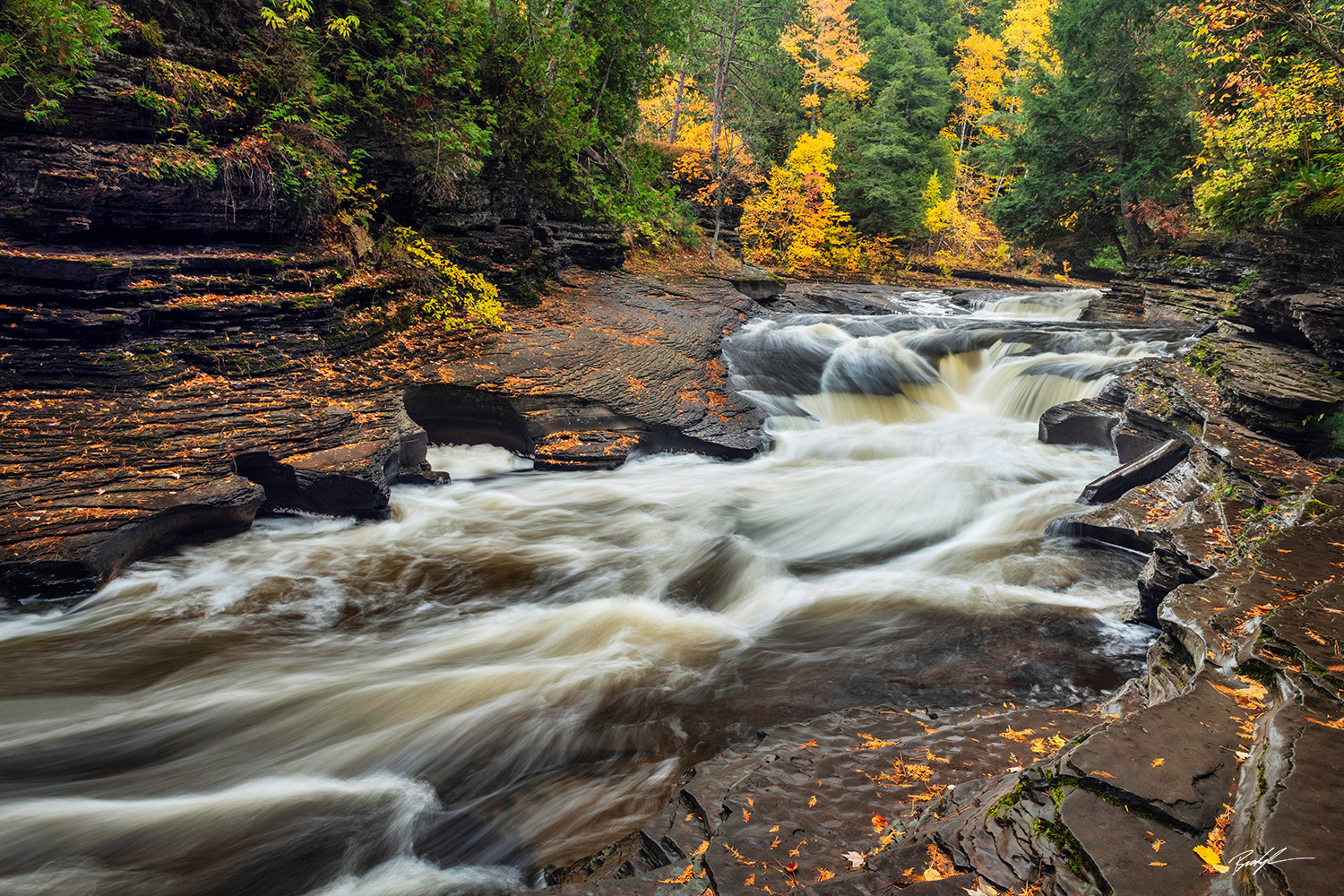 Presque Isle River Upper Peninsula Michigan