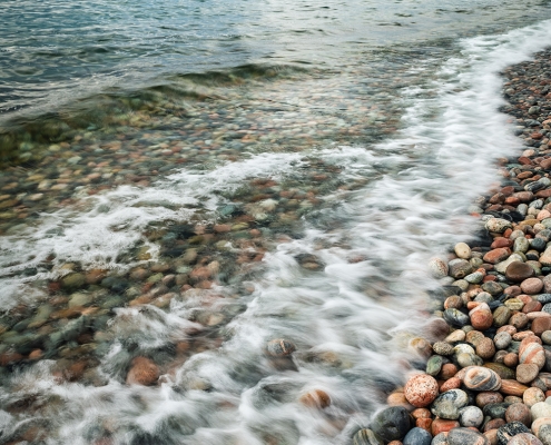 Pebble Beach, Lake Superior, Ontario, Canada